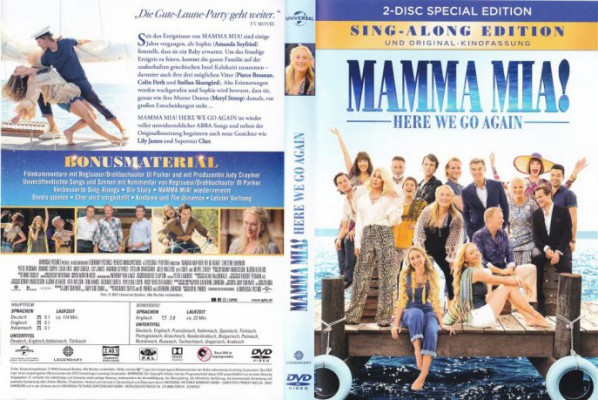 poster Mamma Mia! Here We Go Again  (2018)